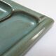 Triangular ceramic ashtray villeroy & boch