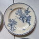 Plates earth fire batch of 6 birds vintage decorations