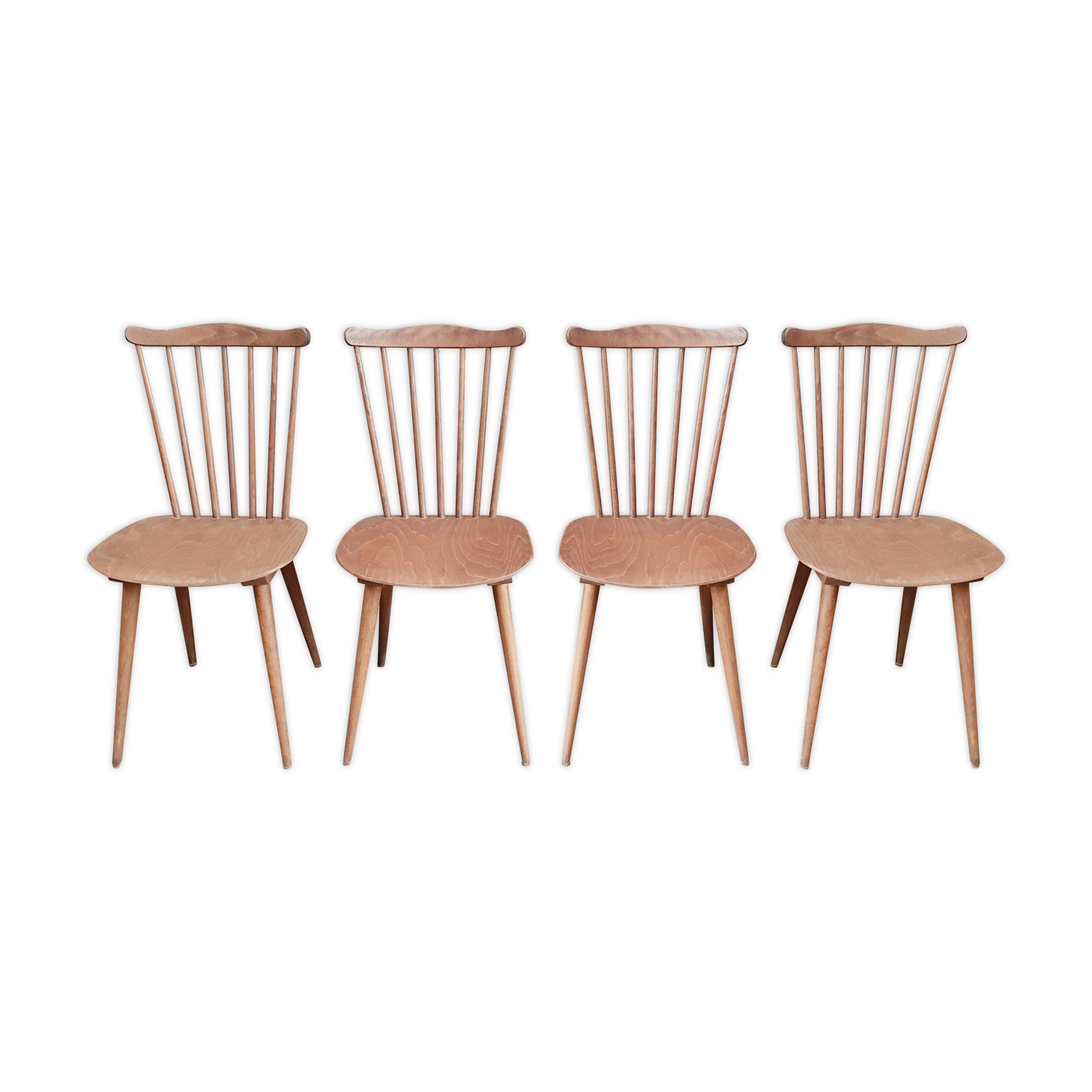 Set de 4 chaises  vintage