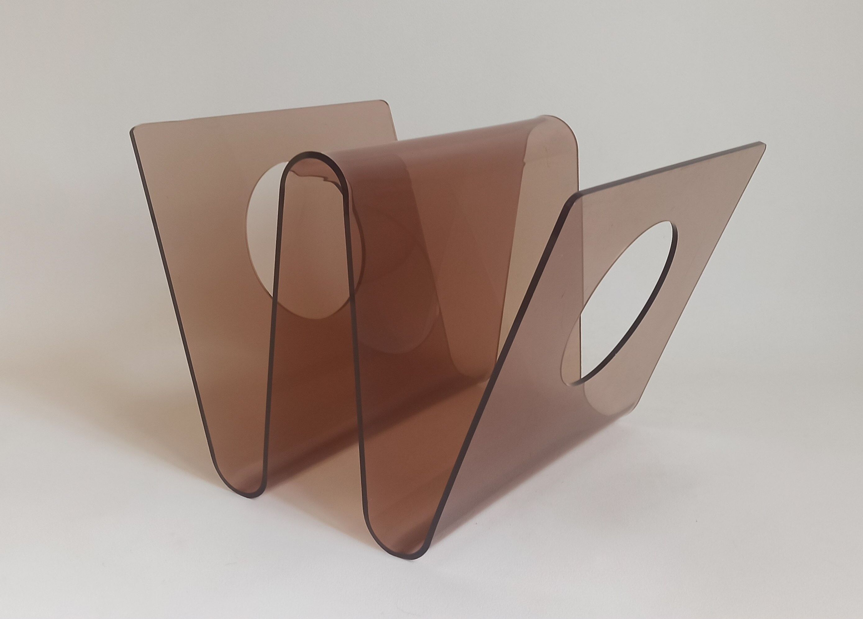 Michel Dumas magazine rack for Roche Bobois 70s