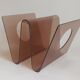 Michel Dumas magazine rack for Roche Bobois 70s