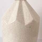 Art Deco cracked ceramic lamp