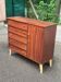 Scandinavian mahogany buffet sideboard from the 1950s.