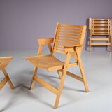 1950s “Rex” Folding Chair by Niko Kralj for Stol Kamnik, Slovenia