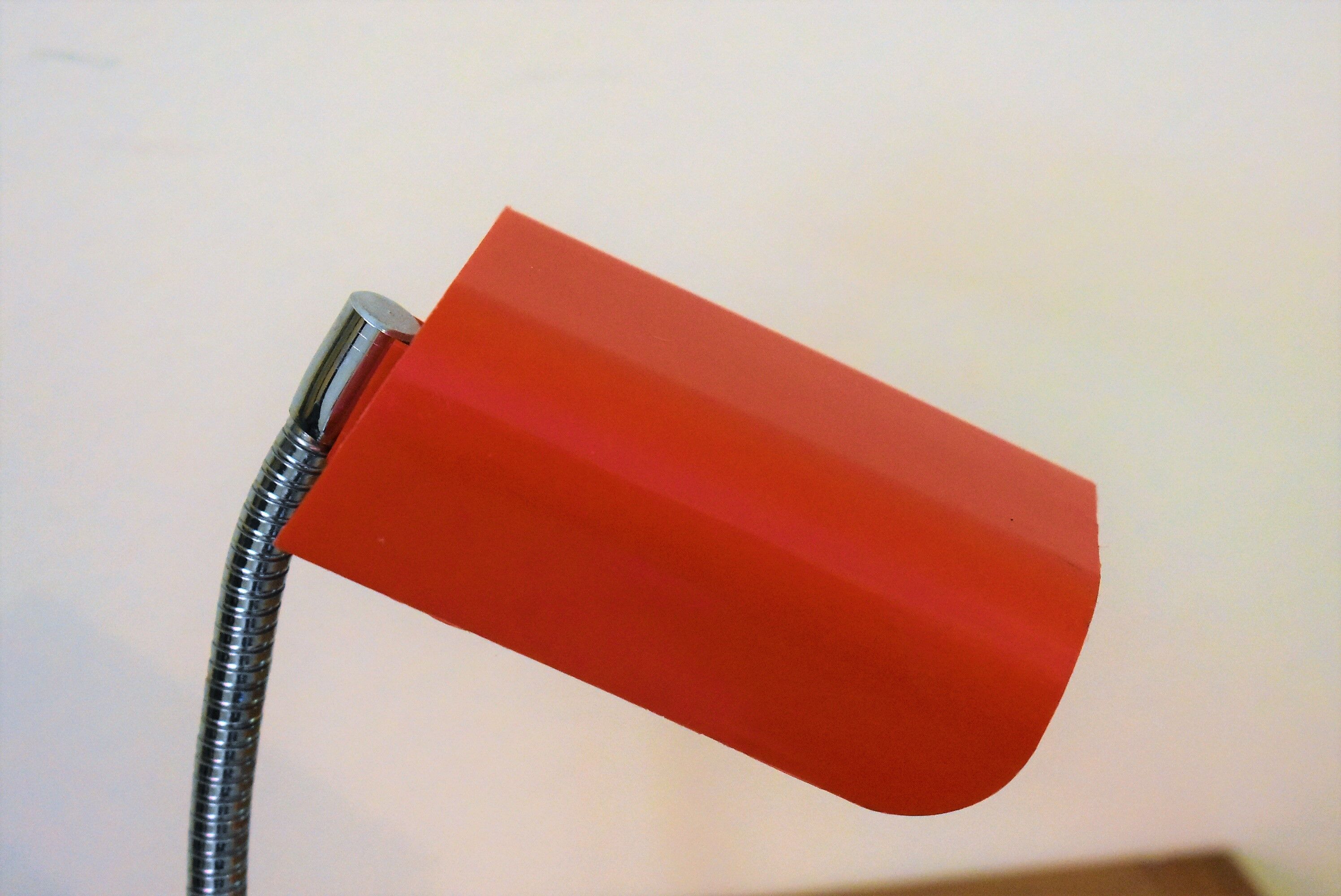 Red vintage Office lamp