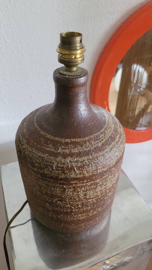 Jacques Pouchain lampe à poser en céramique Atelier de Dieuleffit