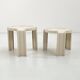 Paire de Tables d'appoints par giotto stoppino pour kartell, 1970
