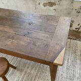 Oak farmhouse table