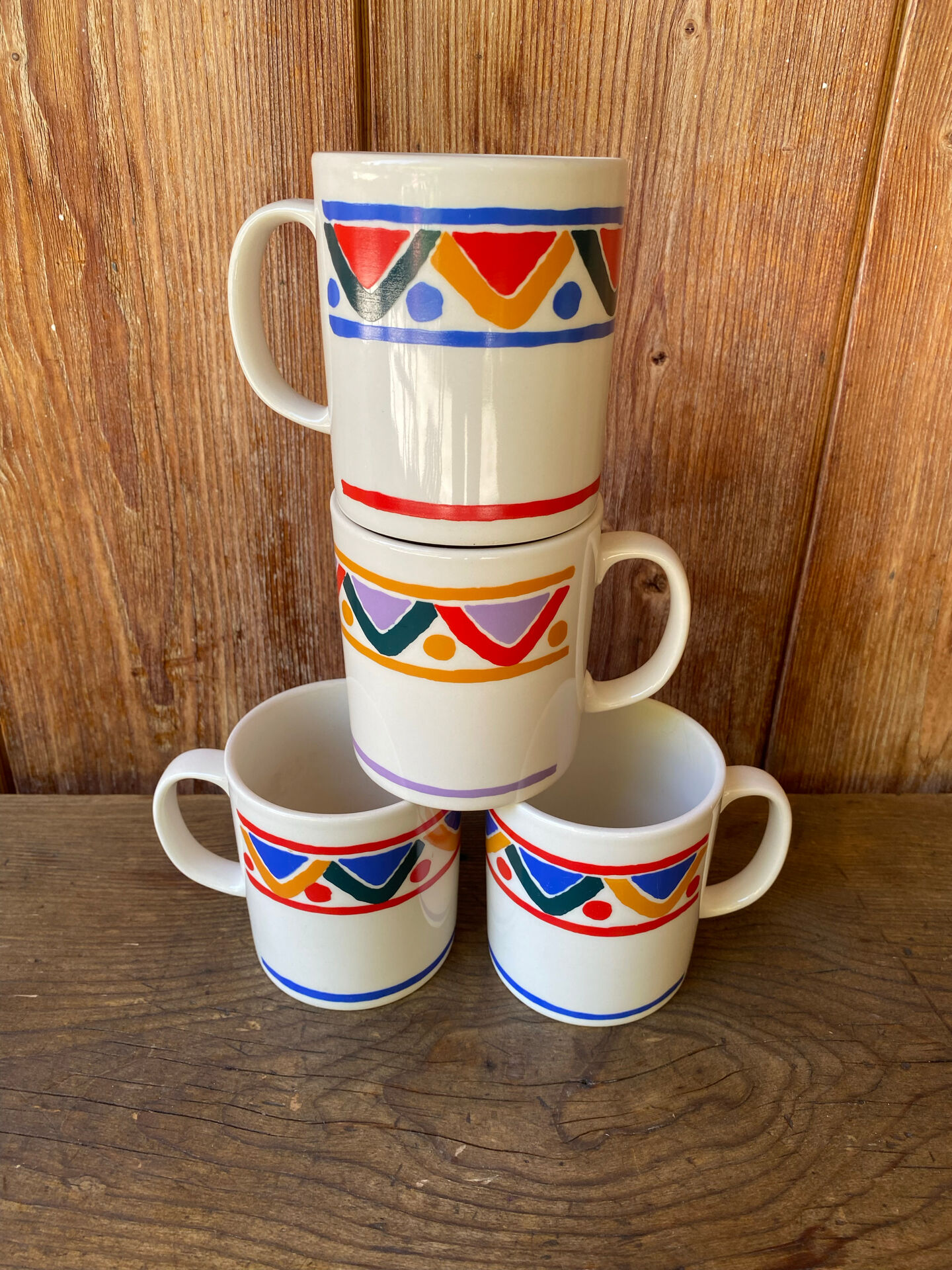 Vintage mobile mug