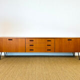 Scandinavian teak sideboard from the 1960s.