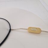 Rare '70s Murano Mushroom Lamp – Hand-Blown Glass with White Diffused Light