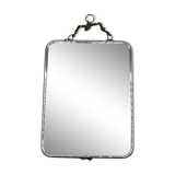 Chrome barber mirror with beveled glass • 1960s