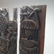 3 part door panel from the Nupe people of Nigeria, 1920s