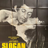 Movie poster "Slogan" Serge Gainsbourg, Jane Birkin 120x160cm