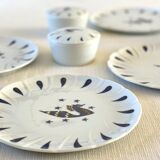 6 Bernardaud plates for Air France