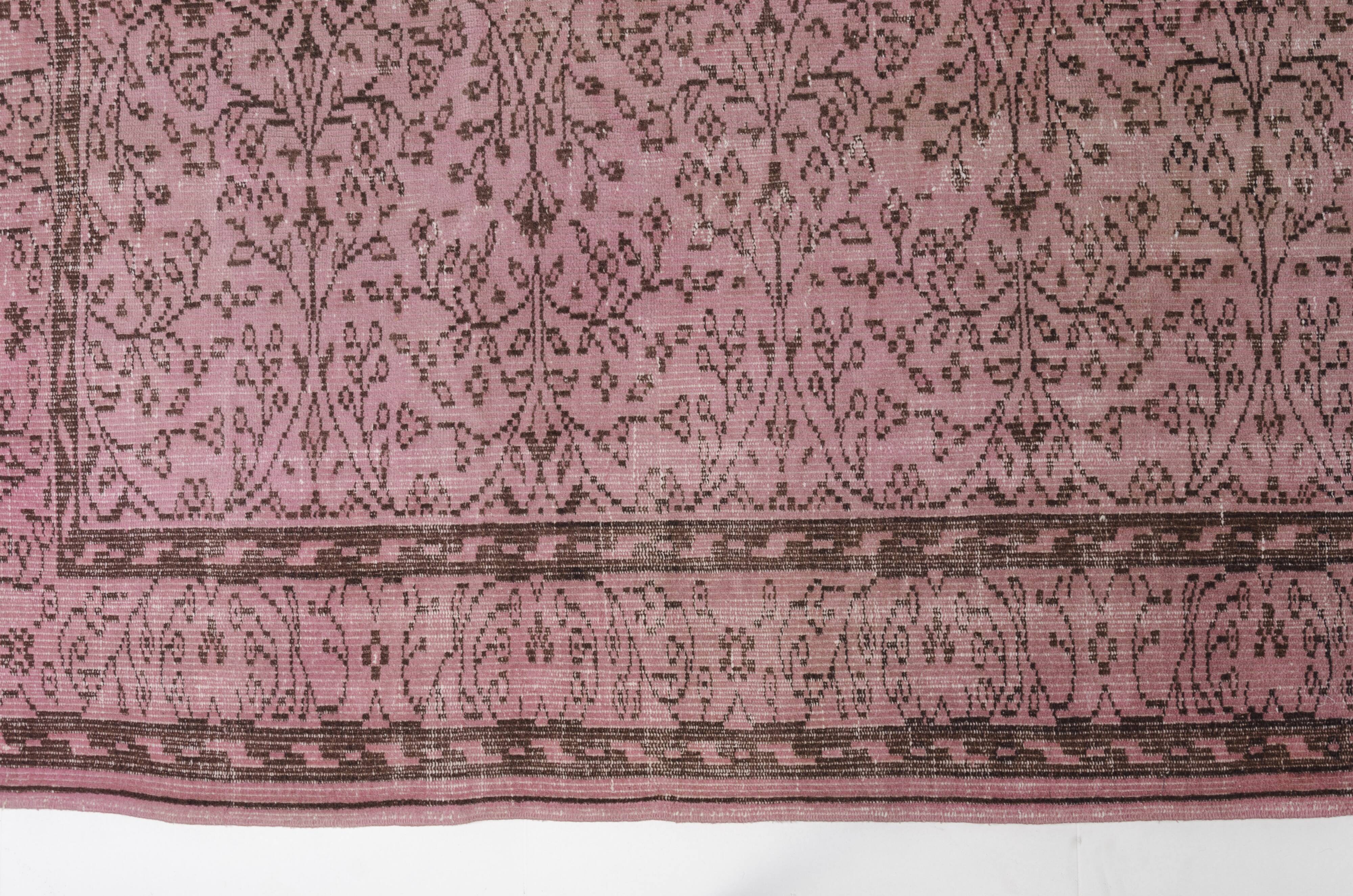 Home Living Oushak Pink Rug sku2520