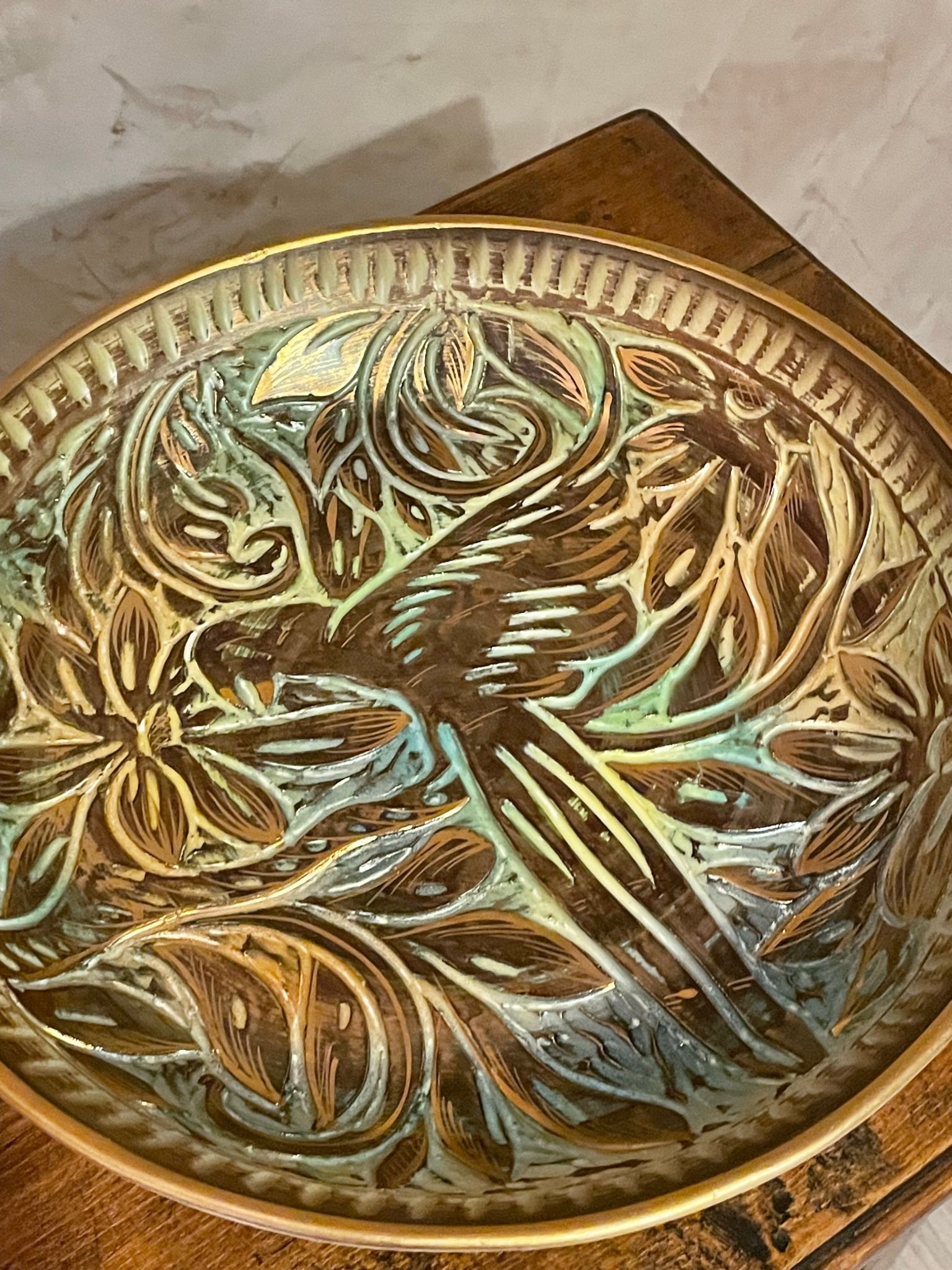 Plat céramique