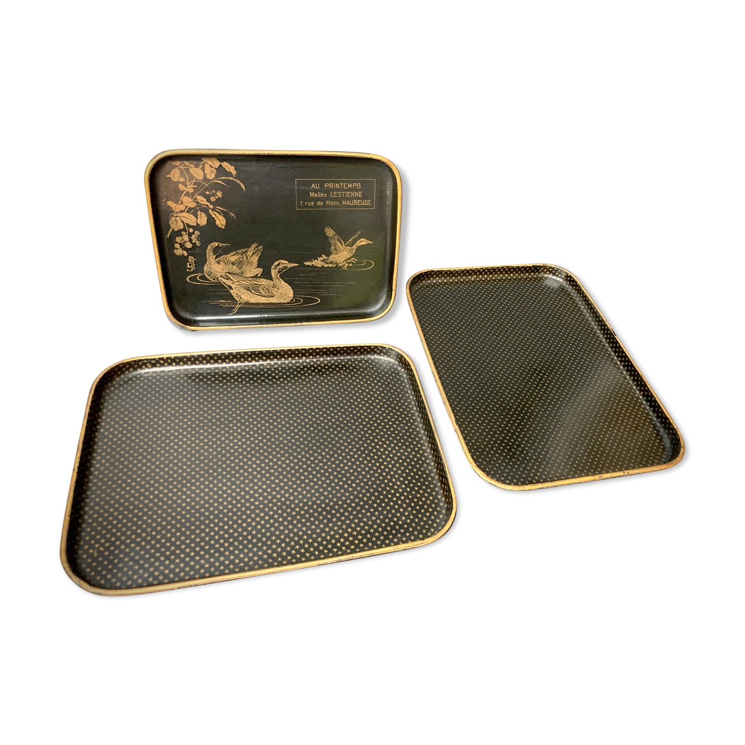 Service trays 1930 art deco