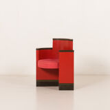 Ico Parisi corner armchair from the Serie 540 by Fratelli Longhi, Italy 1960s