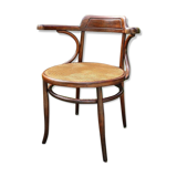 Ungvar desk chair in curved wood 1900 ca