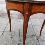 Old side table louis xv style tray