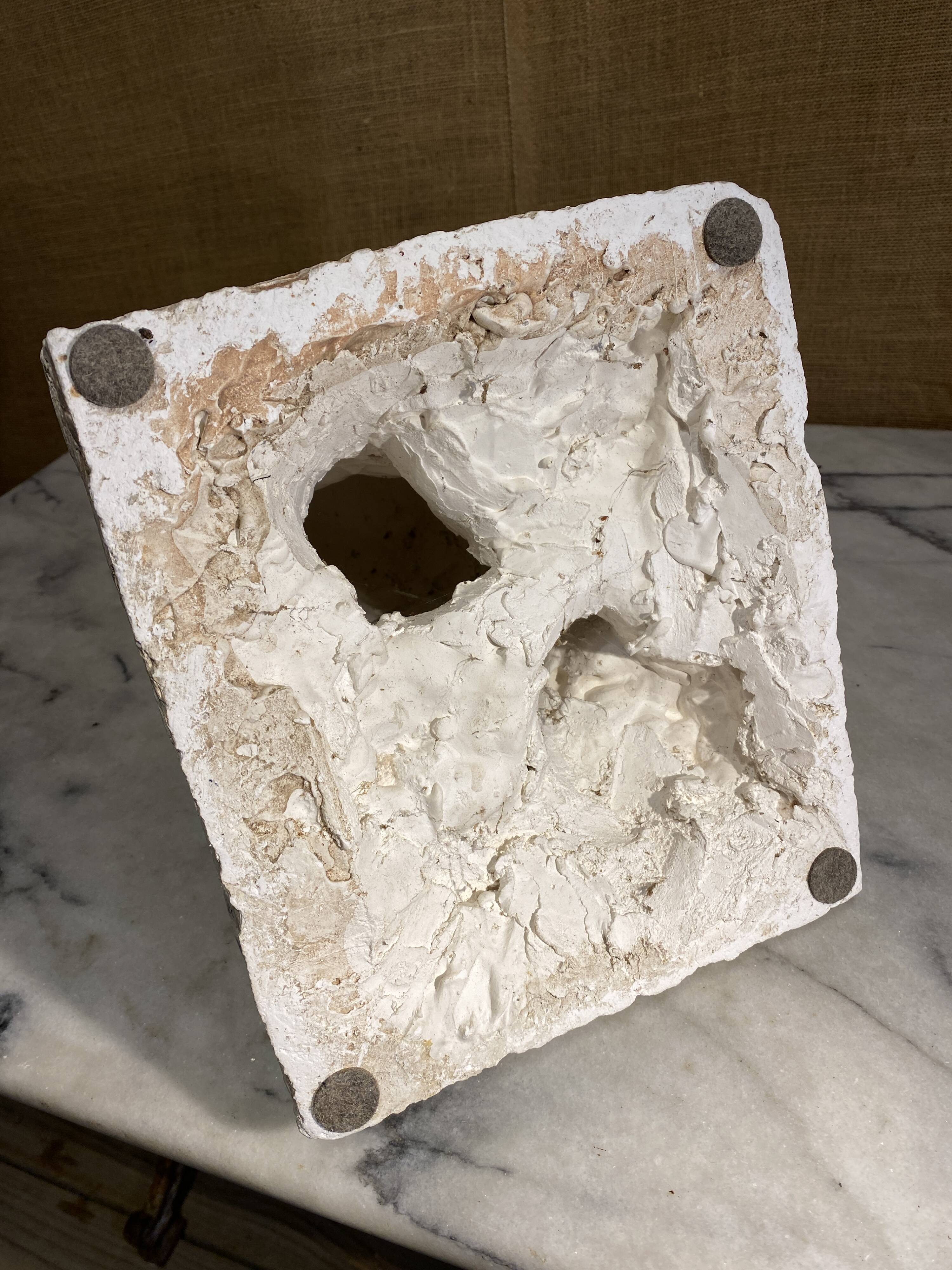 Bust of a man, plaster study