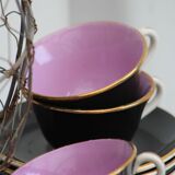 Lot of 6 old coffee cups
