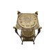French Art Nouveau Style Brass Plant Stand, 1960/70s