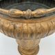 Bucket in metal XIX eme gold enhancer palmettes grande decoration