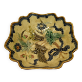 Barbotine salad bowl, 19th century