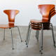 Model 3105 Mosquito chairs by Arne Jacobsen for Fritz Hansen 1967