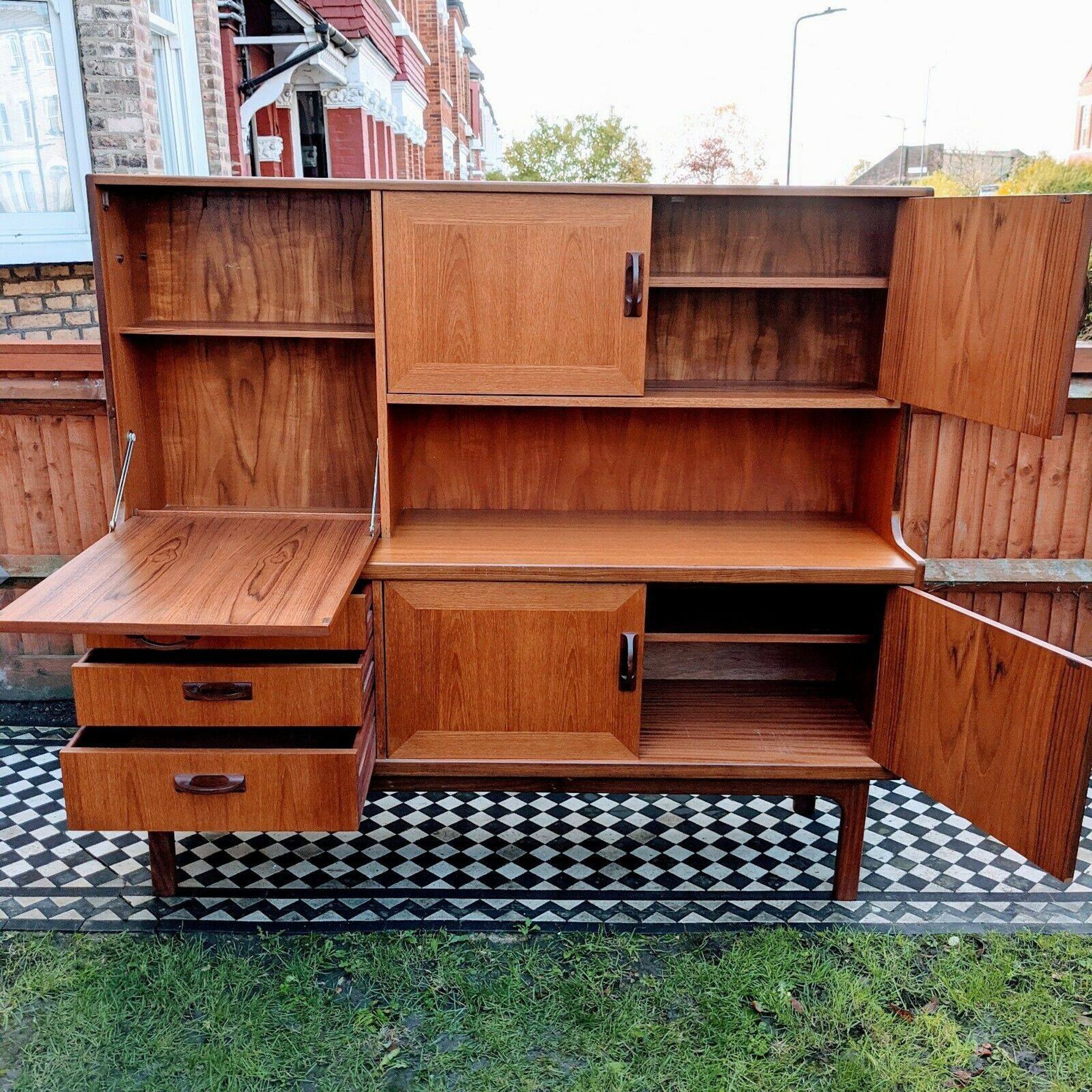 Buffet en teck du milieu du siècle G-Plan, années 1960