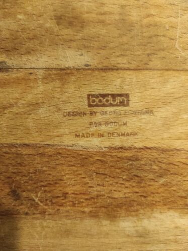 Bloc de coupe Vintage Bodum, 5 kg