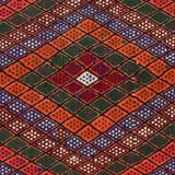 Anatolian handmade kilim rug 116 cm x 105 cm