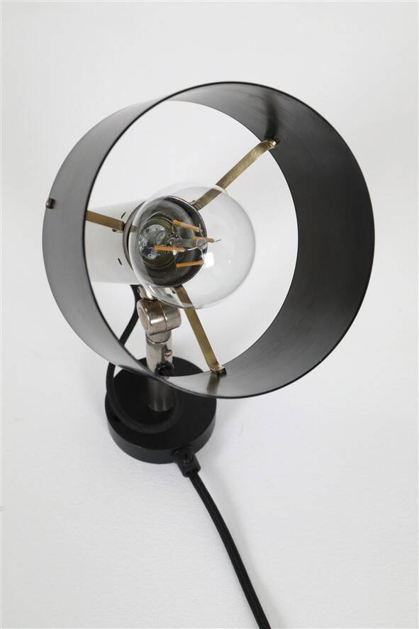 Mid-century wall spot lamp by Fredrik Fogh & Edoardo Bregani for Nordisk Solar Compagni / 1960s / 1970s