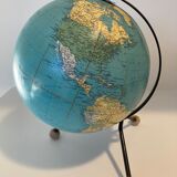 Globe terrestre tripode 1960