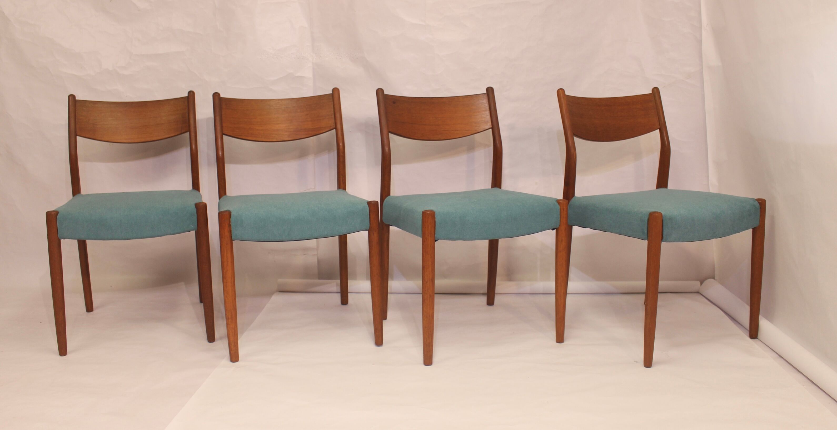 Set de 4 chaises en teck  Cees Braakman pour Pastoe 1960