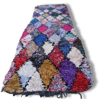 Carpet Boucherouite 278 x 82 cm