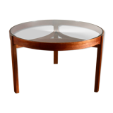 Scandinavian coffee table vintage teak Nathan