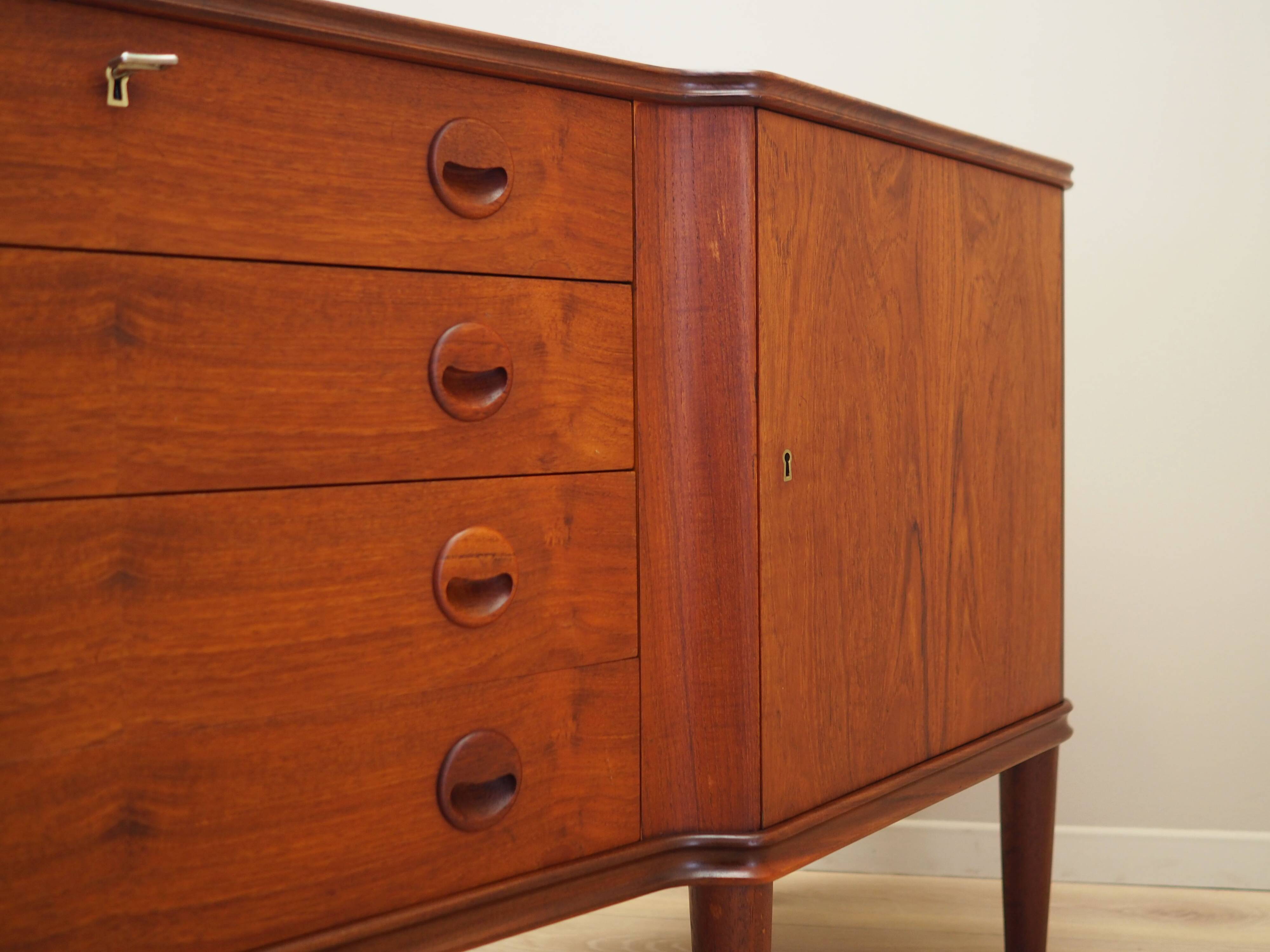 Teak sideboard, Danish design, 1960s, production: Denmark
