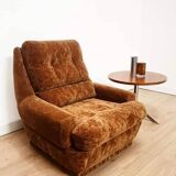 Velvet armchair from the 70s