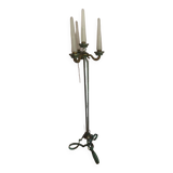 Vintage floor lamp from the 40s and 50s by Genet and Michon