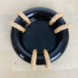 Vallauris ceramic rope pocket emptier