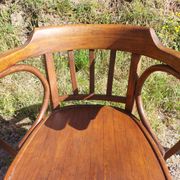 4 fauteuils Baumann en bois courbé