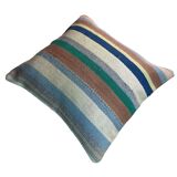 Vintage turkish kilim cushion cover , 45 x 45 cm