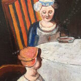 Naïve table 19th, benedicity.
