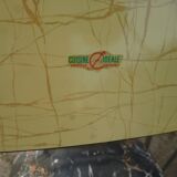 4 Formica chairs and chrome legs