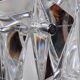 Rare 1960s Kinkeldey German crystal wall sconce 1960