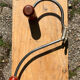 Vintage wood and metal hook