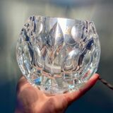 Lampe à poser vintage en verre